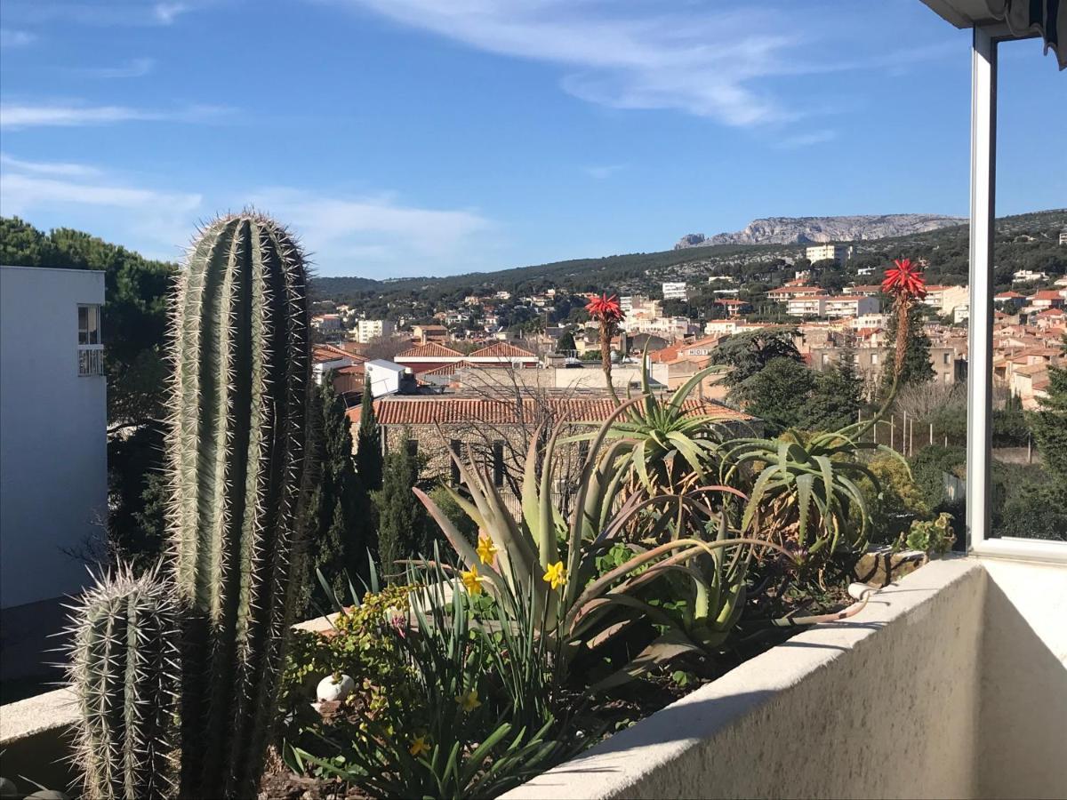Le Cezanne, 200M Plage, Grand Balcon ,Wifi, Cassis Bagian luar foto